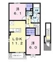 フレ フュチュールの間取図