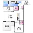 CASA MUKAINOの間取図