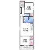 クリエオーレ菊水町の間取図