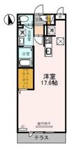 パティオ鳳の間取図