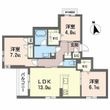 シャーメゾン 伽羅橋の間取図