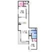 D-residence西野 A棟の間取図