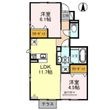 Newdorf壱番館の間取図