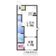F+style高見の里2号館の間取図