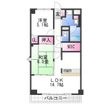 リヴィエール寺内町の間取図