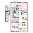 写真:ソラティオ 2階203の間取図