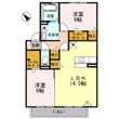 パシオーネ B棟の間取図