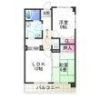 コモド上野芝の間取図