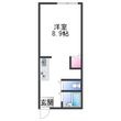 シティハイム ヒロの間取図