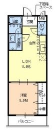 コリーヌ池上の間取図