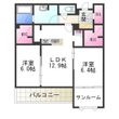 Croire 柊の間取図