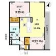 グランヴェールⅦの間取図