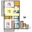 D-room K・M金剛の間取図