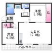 ヴィラナリー狭山2号棟の間取図