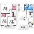 リバーサイド鶴田の間取図
