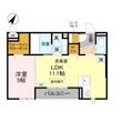 メルヴェイユ ソレイユの間取図