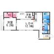 シュトラール鳳の間取図