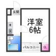 サンライズ鳳の間取図
