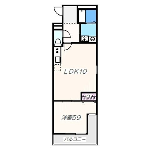 拡大写真:ピコットヴィレッジ 2階206の間取り