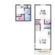 スリーハーブズ狭山Ⅱ番館の間取図