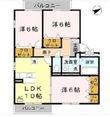 クレール E棟の間取図