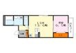 ビエノス焔魔堂の間取図