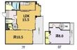 ステージハウス万石の間取図