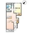 写真：フリーダム新白河1階の間取図