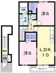 サンスクエアBの間取図