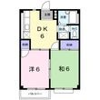 エルディム末広Cの間取図