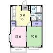 エルディム末広Cの間取図