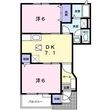 メゾン・シャルマンAの間取図
