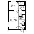 カレラ月寒中央の間取図