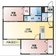 albamew(アルバミュウ)の間取図