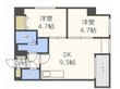 カサトレスベレーザの間取図