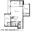 ノルデスタパークムーンの間取図