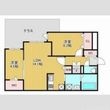 the residence 南平岸の間取図
