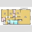 the residence 南平岸の間取図
