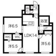 GRAND GRACE312の間取図