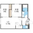 EXCELLENT HOUSE中の島の間取図