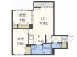 レガリア美園の間取図