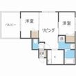 ブランシャール平岸の間取図