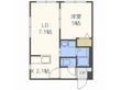 ヴレネージュ平岸の間取図