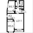 アヴニール平岸の間取図