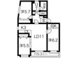 アヴニール平岸の間取図