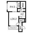 エル美園の間取図
