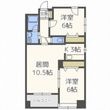 ノヴァトゥール平岸Ⅱの間取図