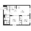 平岸3-5新築の間取図