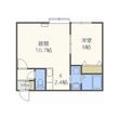 フィーノ美園の間取図