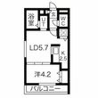 ピーコック平岸の間取図